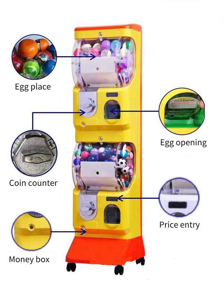 ダブルツイストエッグゲーム機